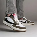 نایک ایر جردن 1 بدون ساق تراویس اسکات ویزون ( Nike Air Jordan 1 Low Travis Scott TD)