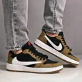 نایک ایر جردن 1 بدون ساق تراویس اسکات موکا (Nike Air Jordan 1 Low Travis Scott )