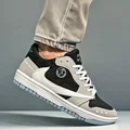 نایک ایر جردن 1 تراویس اسکات ایکس طوسی مشکی ( Nike Air Jordan 1 Low Travis Scott X )