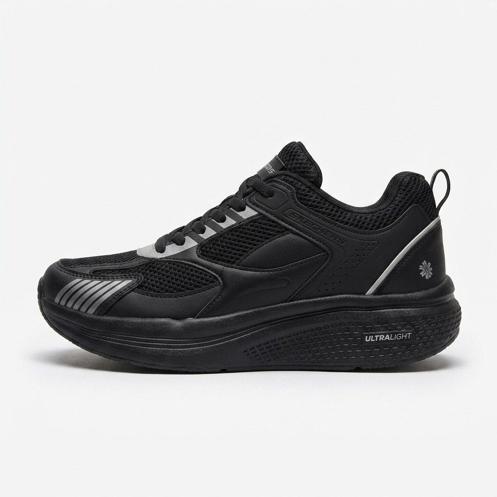 کفش اسپرت مردانه اسکیچرز Skechers Ultra Light مشکی تمام
