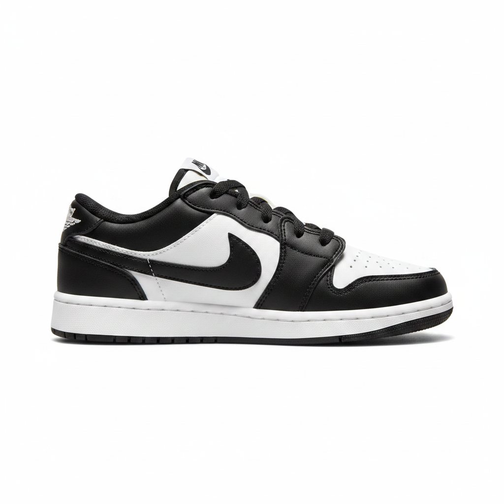 کتونی نایک ایر جردن 1 لو  سفید مشکی | Nike Air Jordan 1 Low  | 41-44