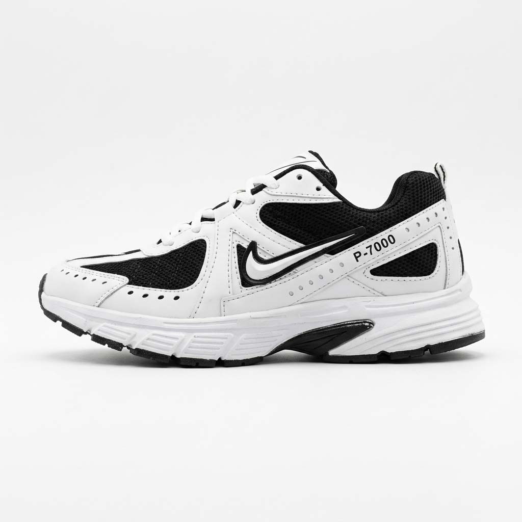 کتونی مردانه نایک P-7000 سفید مشکی | Nike P-6000 Grey White Men's Sneakers
