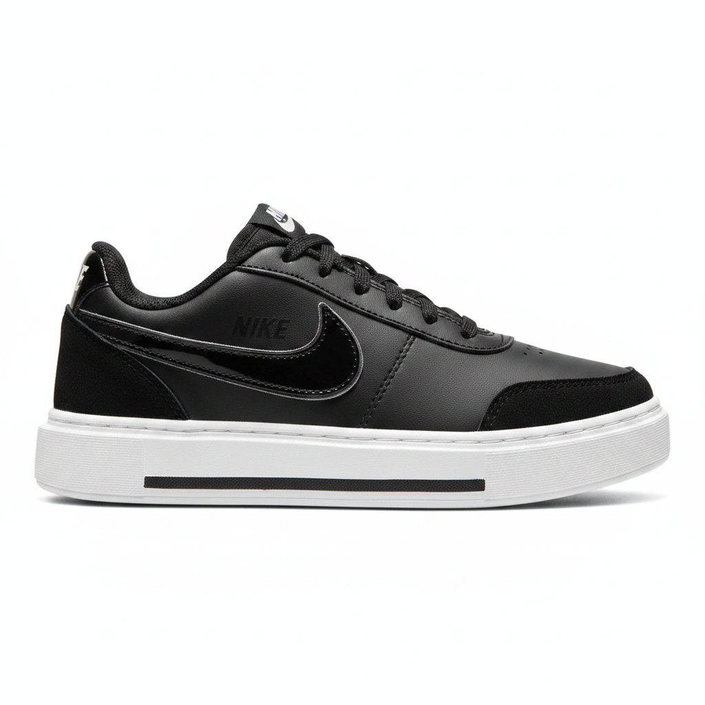 کتونی مردانه اسپرت نایک مدل Nike Court Vision Mid/Low | مشکی زیره سفید  | 41-44