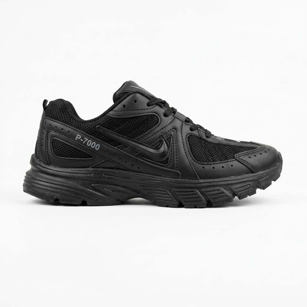 کتونی مردانه نایک P-7000 مشکی تمام | Nike P-6000 Grey White Men's Sneakers