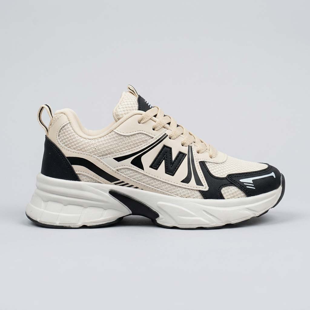 کتانی نیوبالانس 9060 |New Balance 9060 JFG| 37-40 کرم مشکی