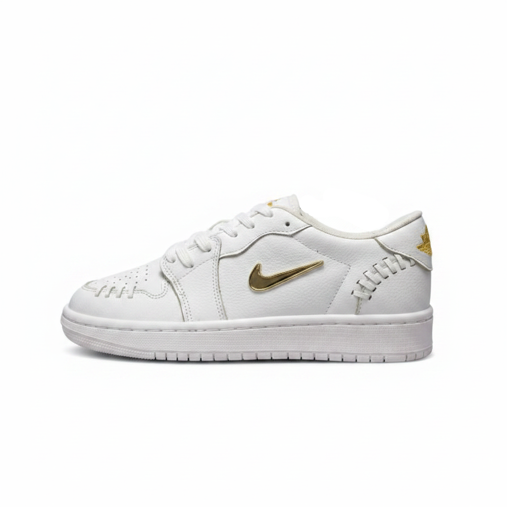 کتونی نایک ایر جردن 1 لو سفید تمام  | Nike Air Jordan 1 Low  | 41-44