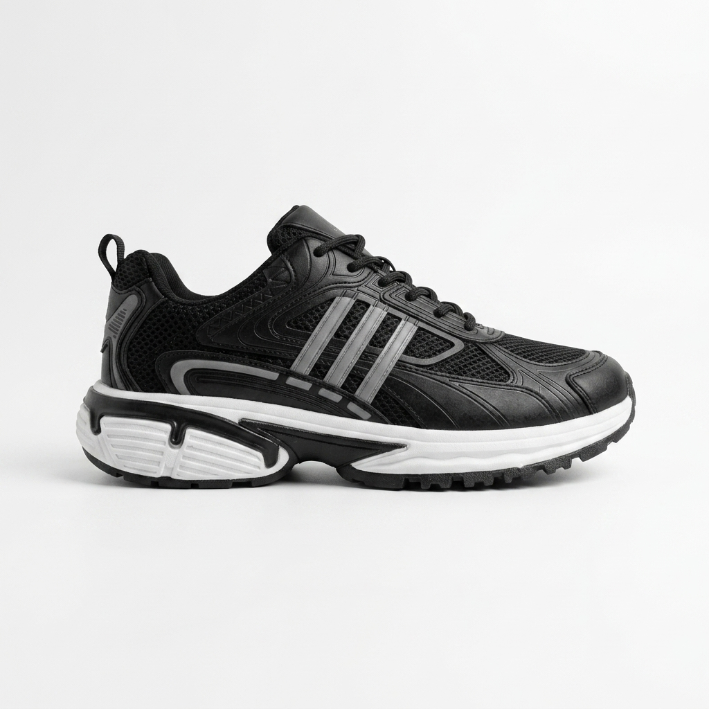 کتونی آدیداس Adidas Adistar Cushion مشکی طوسی  | مردانه | سایز 41 تا 44