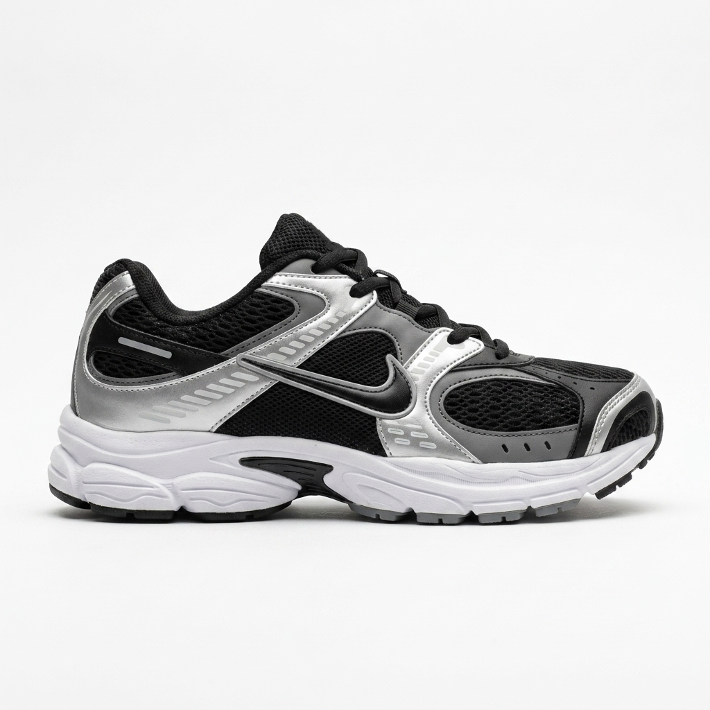 کتونی رانینگ مردانه Nike Initiator مشکی نقره ای | سایز 44 تا 47