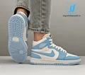 کفش پیاده روی مردانه نایک ایر جردن وان آبی NIKE 1 RETRO HIGH OG SHADOW BLUE