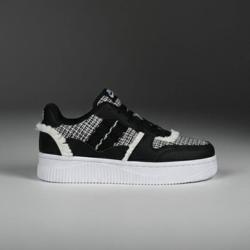 کفش کتونی اسپرت زنانه زارا مشکی سفید