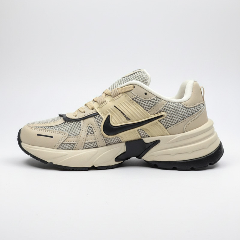 کفش کتونی اسپرت مردانه و زنانه v2k  کرم 37 تا 40