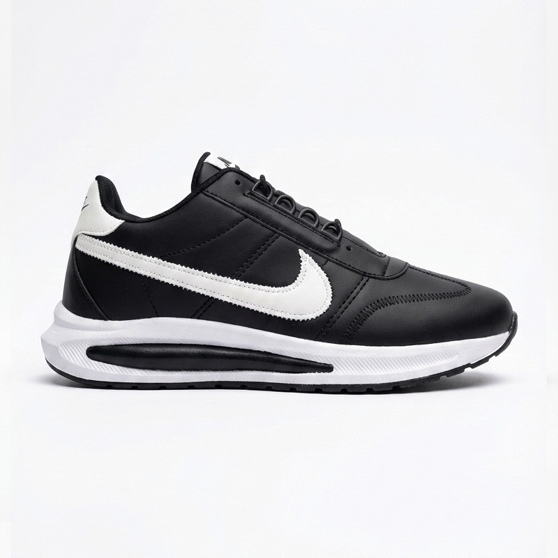 کفش نایک ایر فورس وان 07  مشکی سفید ضد آب