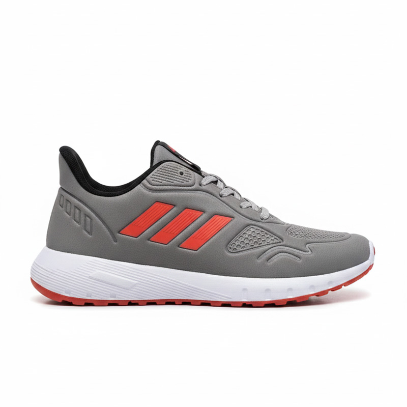 کفش کتونی آدیداس تزریق مستقیم طوسی قرمز