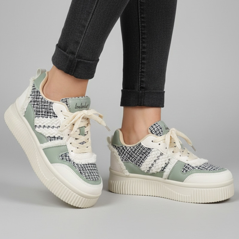 کفش کتونی اسپرت زنانه زارا کرم